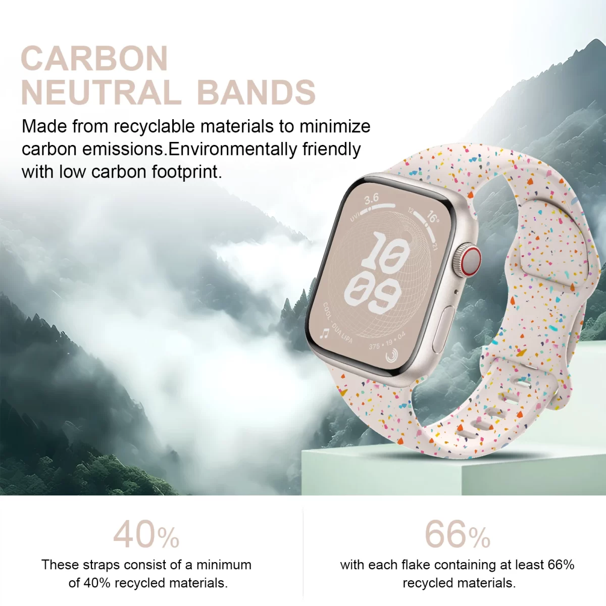 for Apple watch band 45mm 41mm 44mm 49mm 40mm 38 42mm 46mm Sport Silicone bracelet correa Series 9 8 7 6 5 3 4 10 SE Ultra strap - Image 2